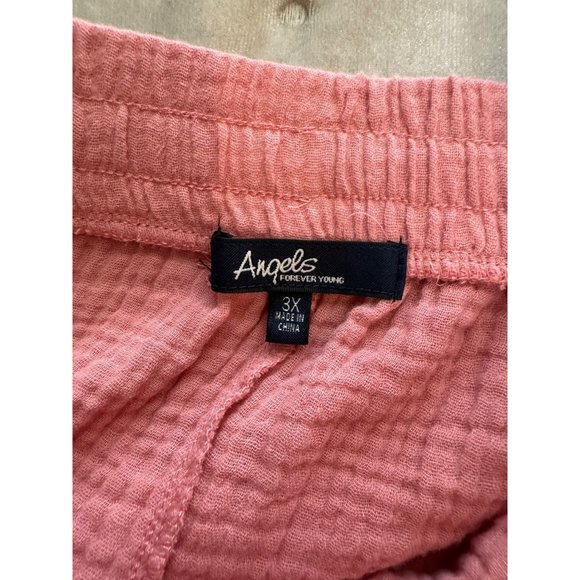 Salmon colored Forever‎ Young Los Angeles shorts 3x - Picture 3 of 8